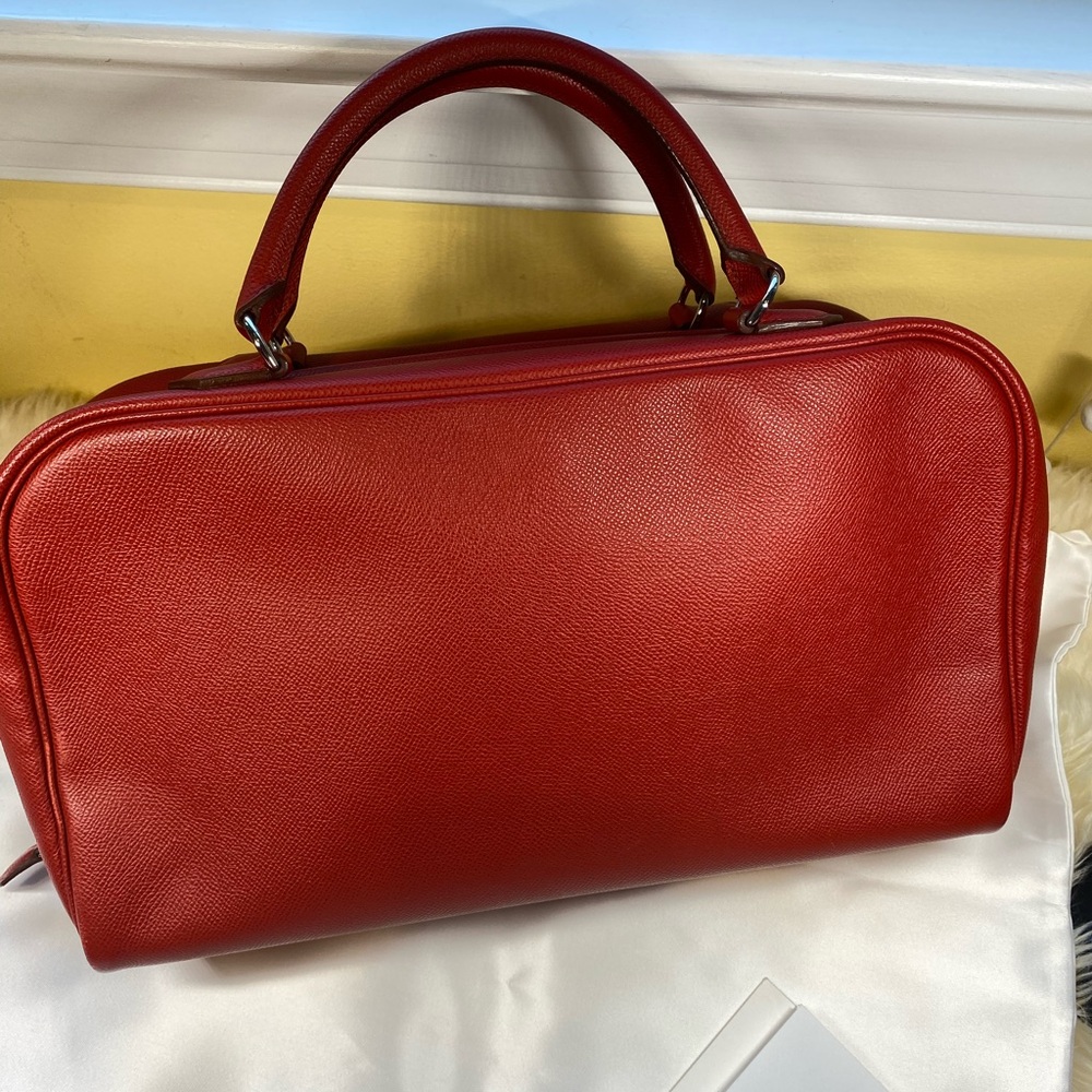 Pre-Loved Authentic Hermes Epsom Top Handle Bag - image 2